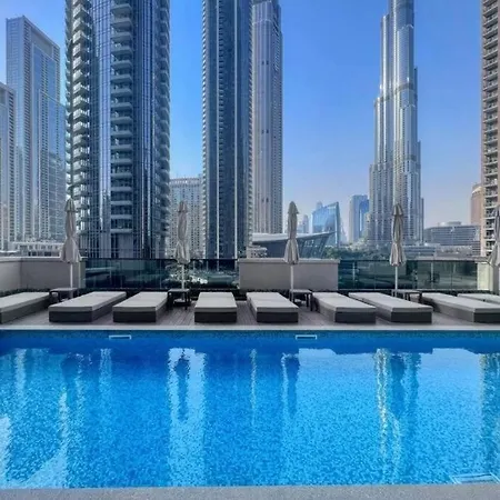 Suite Burj Khalifa View Dubai Exterior photo